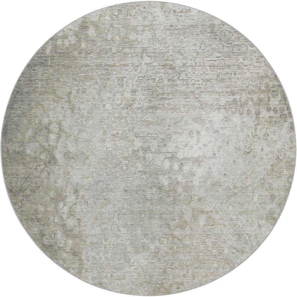 Dream Shag Premium Machine Washable Abstract ADS565 Beige 8 ft. x 8 ft. Round Rug price history on PriceWatchPro