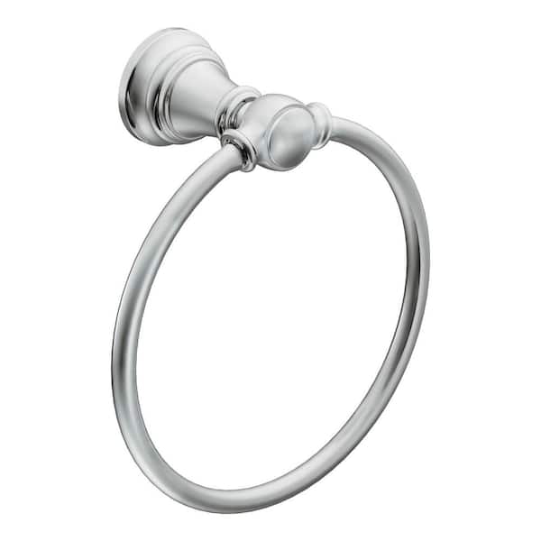 Weymouth Wall Mounted Towel Ring in Chrome