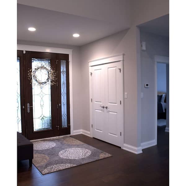 HOUSE OF FARA 11/32 in. x 3 in. x 86 in. Hardwood Mullion Casing Wood Moulding