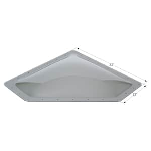 New Angle RV Skylight, Outer Dimension: 32 in. x13 in.