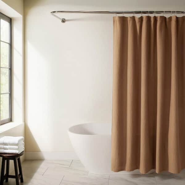 Becky Cameron 72 in. W x 72 in. L Cotton Blend Waffle Texture Soft