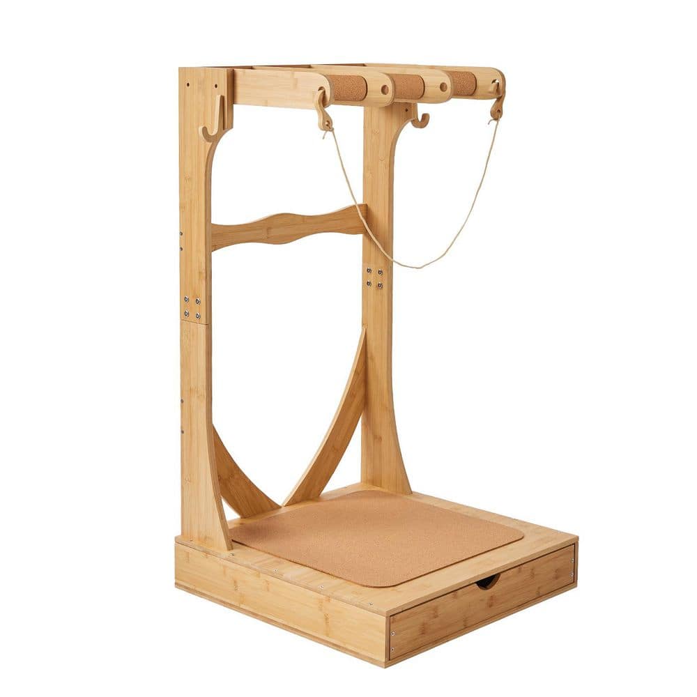 Vertical Surfboard Stand, 3 Tiers Wooden Surfboard Rack for Storage and Display, for Wakeboards, Snowboards, Kiteboards price history on PriceWatchPro