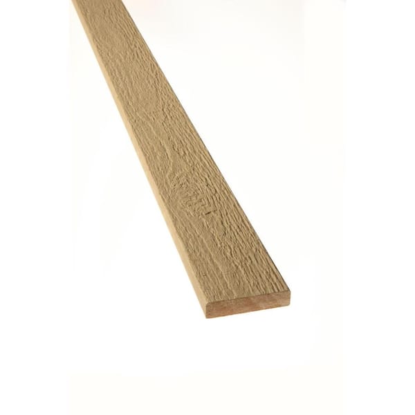 TruWood 1 in. x 4 in. x 16 ft. Primed Composite Wood Trim 10630 The