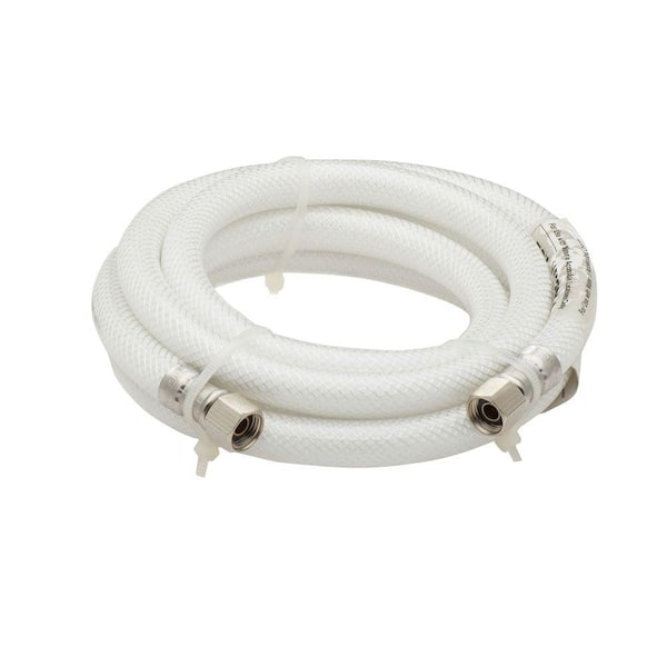 Everbilt 1/4 in. COMP x 1/4 in. COMP x 12 in. Ice Maker Connector  7253-12-14-2-EB - The Home Depot