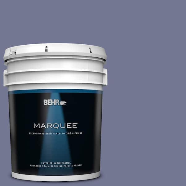 BEHR MARQUEE 5 gal. #S560-5 Royal Fortune Satin Enamel Exterior Paint & Primer