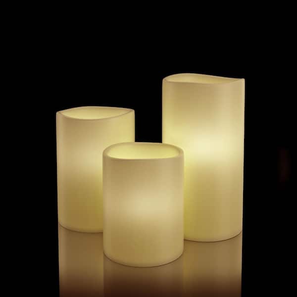 VOS 6-Pack White Flameless Electric Candle at