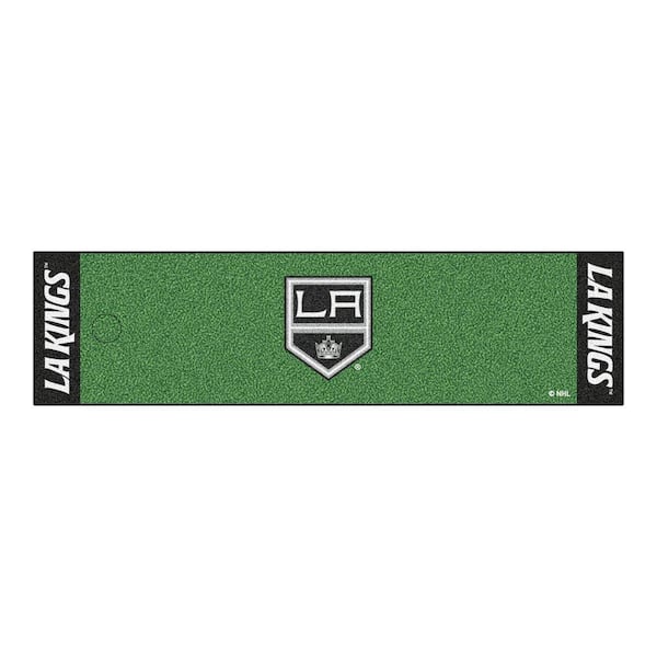FANMATS NHL Los Angeles Kings 1 ft. 6 in. x 6 ft. Indoor 1-Hole Golf Practice Putting Green