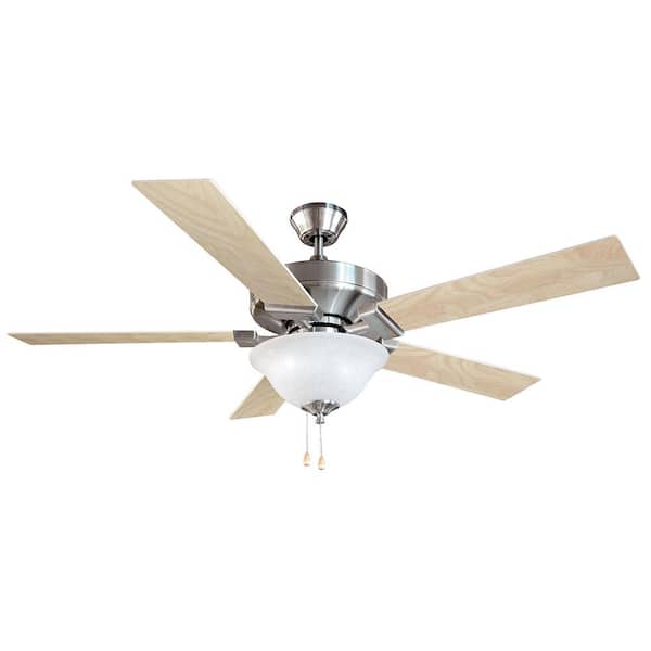 Design House Ironwood 52 in. Satin Nickel Ceiling Fan with Light Kit