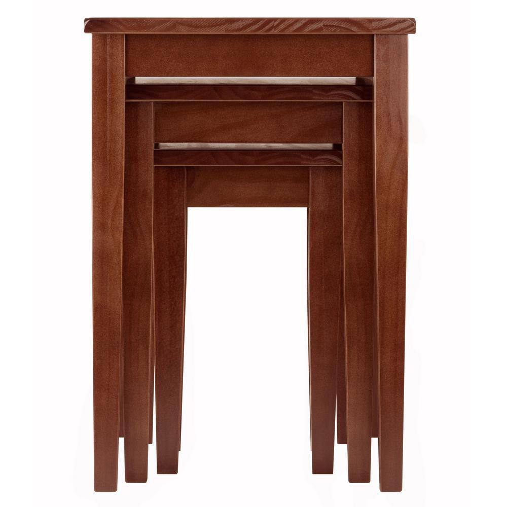 Regalia 3-Piece Nesting Table in Walnut Finish - thumbnail 2