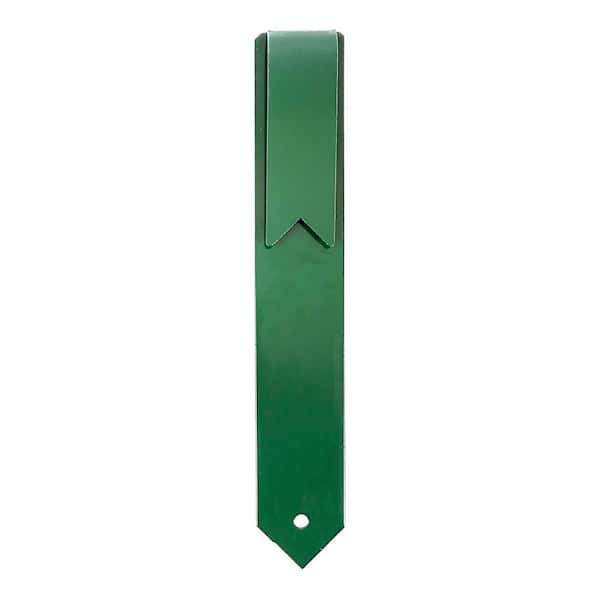 Vigoro 1 ft. Green Steel Splicing Stake