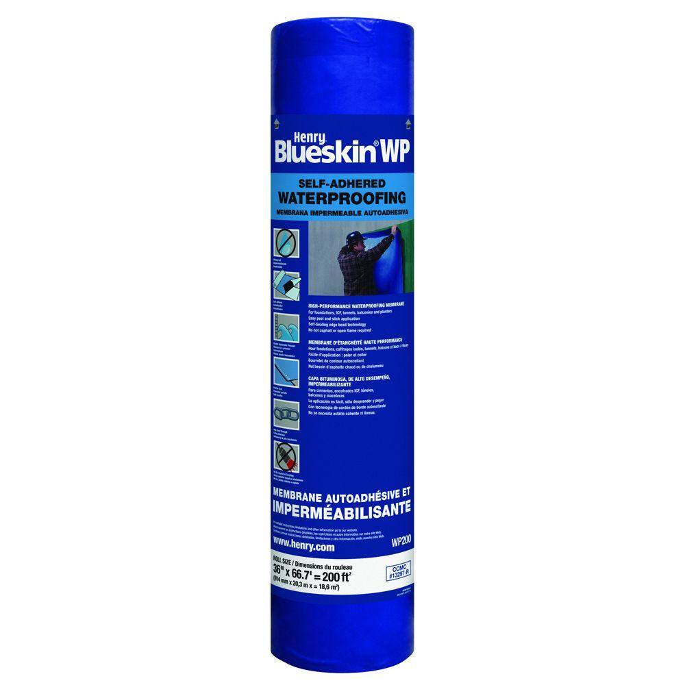 blueskin vapor barrier