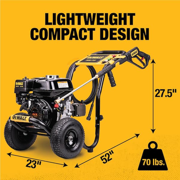 Dewalt 3600 pressure washer sales
