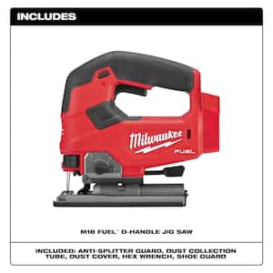 M18 FUEL 18V Lithium-Ion Brushless Cordless Jig Saw w/ (2) Batteries