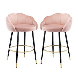 dark pink bar stools