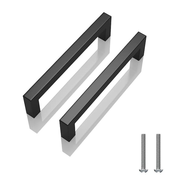 30-Pack 5 in. Stainless Steel Kitchen Cabinet Handles, Square Dresser Handles Drawer Pulls
