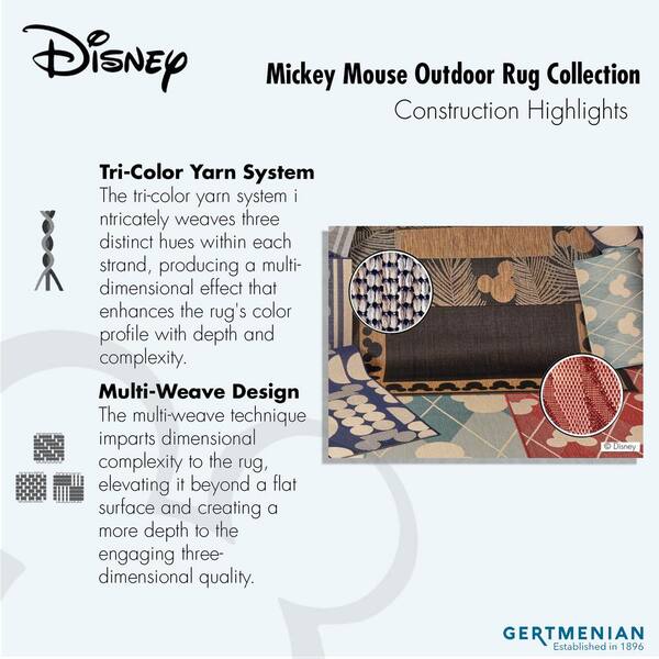 USAディズニー、ミッキーマウスのカーペット Amazon.com: J.Ehonace Cartoon Mouse Non-Slip Bathroom Rug