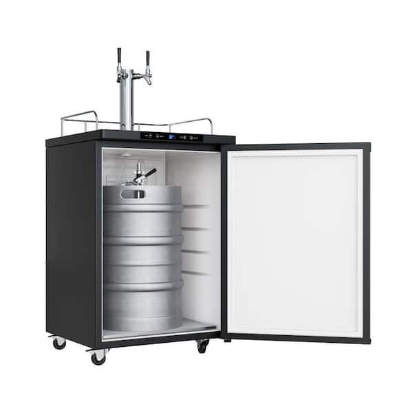 楓ページ EdgeStar Double Tap 24 in. Full Size Beer Keg Dispenser with
