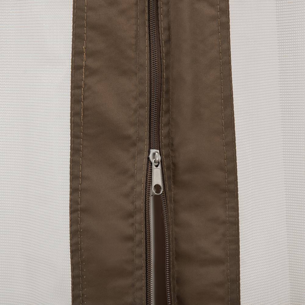 Beige Polyester Mosquito Netting for 9.5x9.5 ft Gazebo