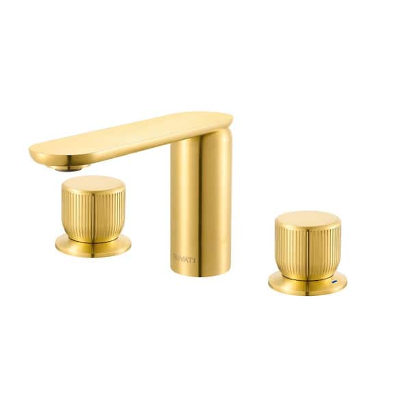 Ruvati Fabio 8 in. Widespread 2 Handle Luxury Bathroom Sink Faucet