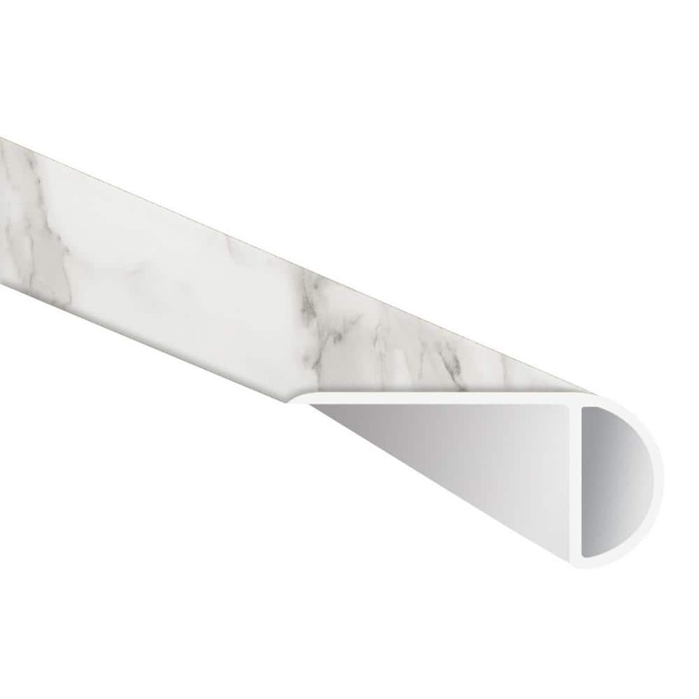 Hadley 1 in. T x 2.23 in. W x 94 in. L Luxury Vinyl Overlapping Stair Nose 