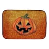 Absorbent Dish Drying Mat for Kitchen Counter Halloween Scary Chow Chow Red  Dish, 14 x 21 - Food 4 Less