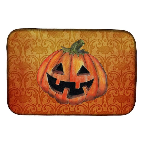 Halloween Dish Drying Mats for Kitchen Counter, 18X24 Inch Dish