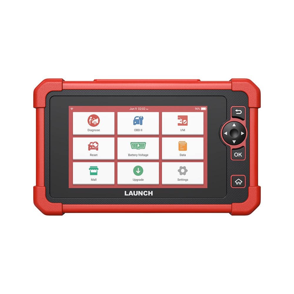 WRIGHTMASTER 7 in. OBD2 Scanner Vehicle Diagnostic Car Code Reader with ...