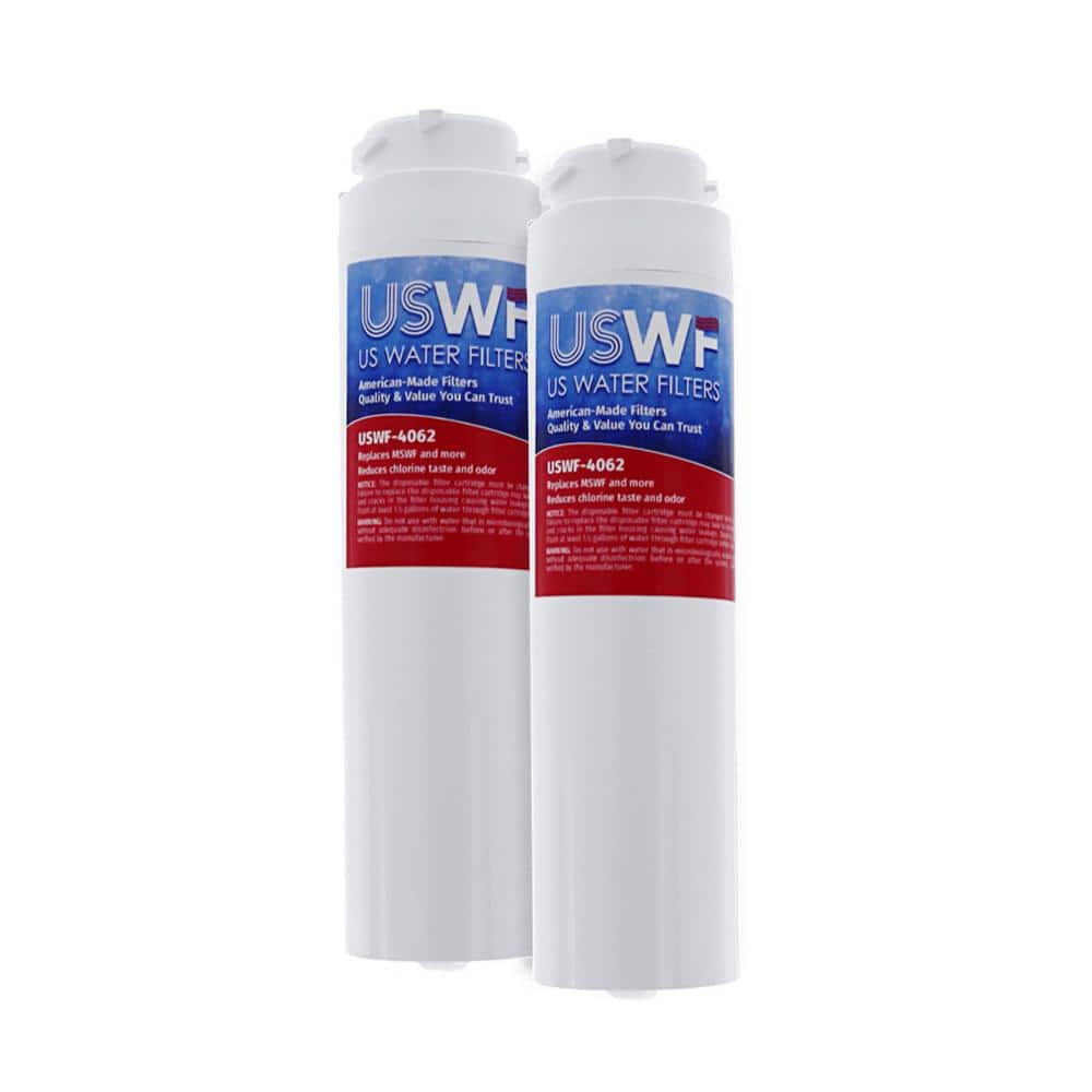 US Water Filters MSWF Comparable Refrigerator Water Filter (2Pack