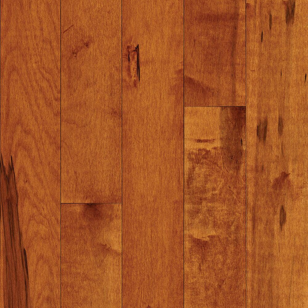 Bruce American Originals Warmed Spice Maple 3/4 in. T x 5 in. W x Varying L Solid Hardwood Flooring (23.5 sqft /per case), Medium