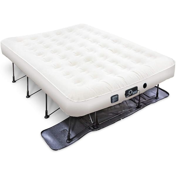 Ivation EZ-Bed 7 in. Queen Size Air Mattress with Built in Pump & Anti-Deflate Technology