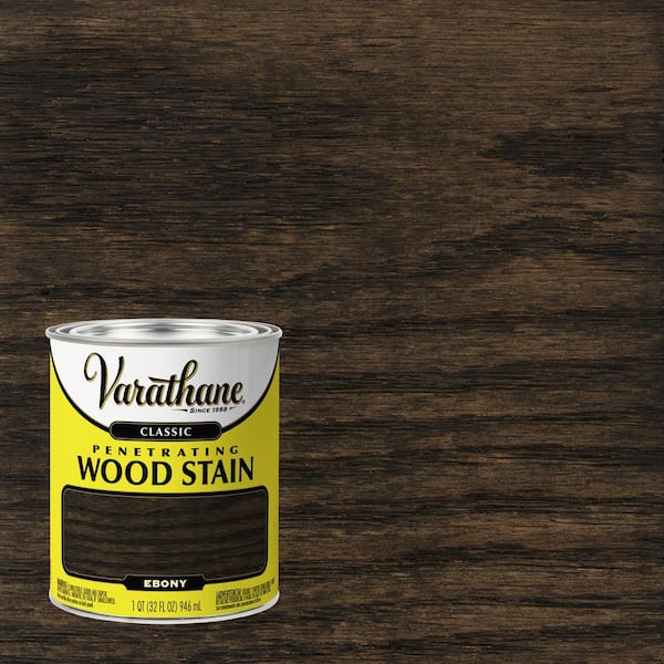 1 qt. Ebony Classic Wood Interior Stain