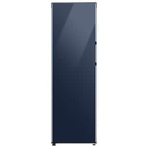 Bespoke 24 in. 11.4 cu. ft. Flex Column Freezerless Refrigerator in Navy Glass, Counter Depth
