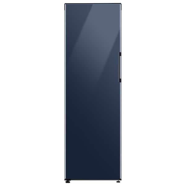 Samsung Bespoke 24 in. 11.4 cu. ft. Flex Column Freezerless Refrigerator in Navy Glass, Counter Depth