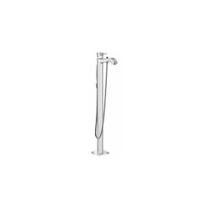 Metropol Classic Single-Handle Freestanding Tub Faucet with Hand Shower in Chrome