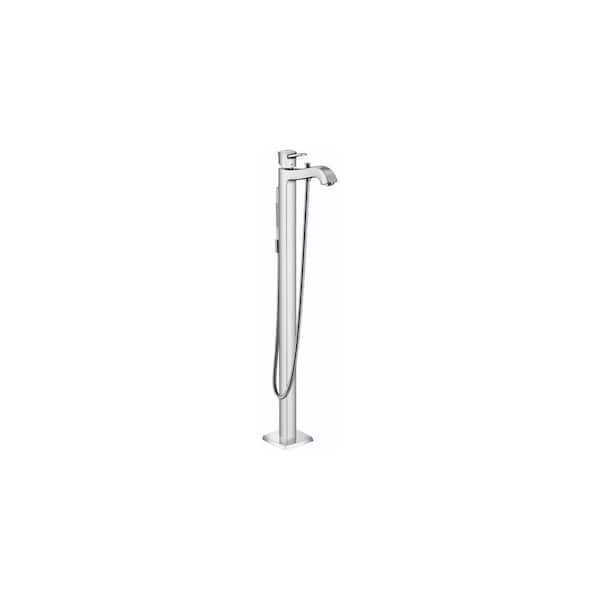 Hansgrohe Metropol Classic Single-Handle Freestanding Tub Faucet with Hand Shower in Chrome