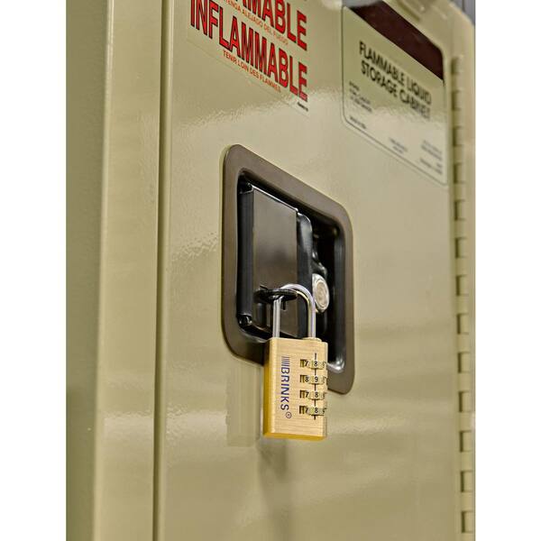 Brinks 1-3/16 in. (30 mm) Resettable Solid Brass Combination