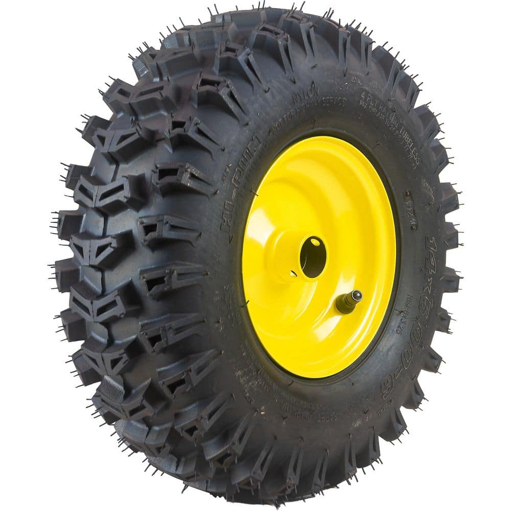 Snowblower Tire Assembly 14 x 5.00-6 4PR on 6 x 3.12 WHEEL (1.2 in. Hub, 30mm) price history on PriceWatchPro