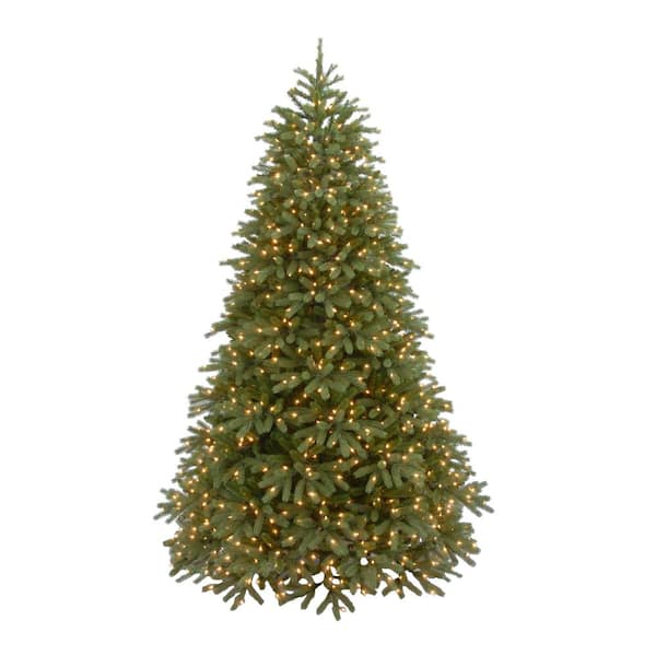 National Tree Company 9 ft. Feel Real Jersey Frasier Fir Medium Hinged Artificial Christmas Tree with 1500 Clear Lights