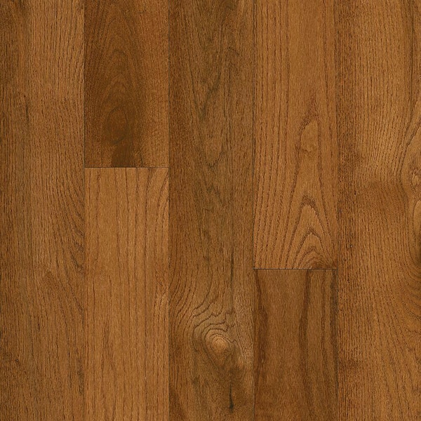 Take Home Sample - Plano Gunstock Oak 3/4 in. T x 5 in. W Smooth Solid Hardwood Flooring