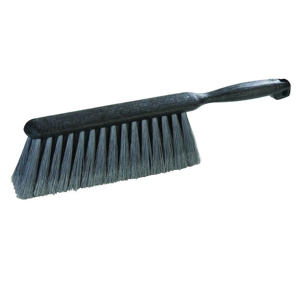 Carlisle 13 in. Flagged Polypropylene Counter/Bench Scrub Brush (Case of 12)