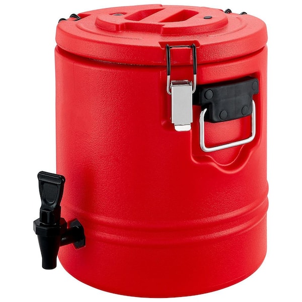 Insulated Beverage Dispenser, 3 Gal. Thermal Drink Server with Spigot, 304 Stainless Steel, for Tea Coffee, Outdoor
