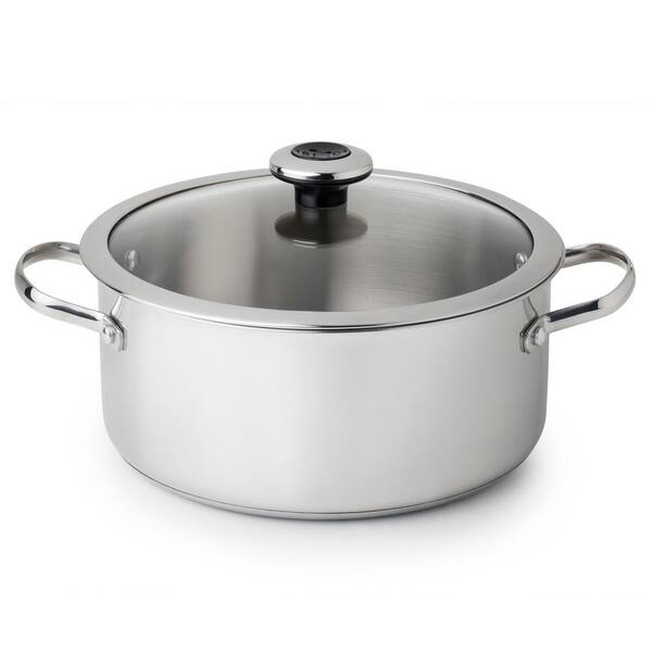 Revere Stainless Steel 5 Quart Dutch Oven with Lid