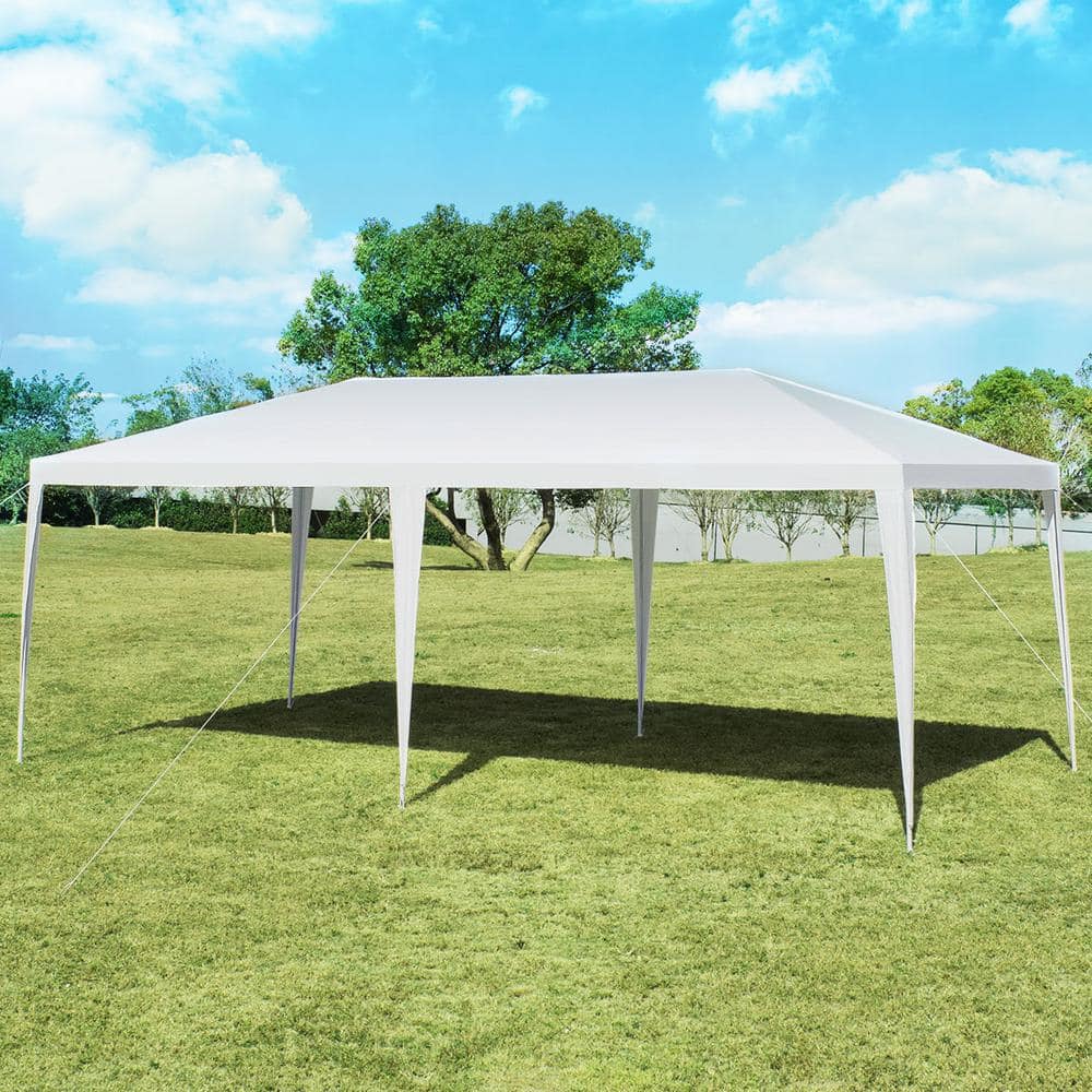 10 ft. x 20 ft. White Outdoor Party Wedding Tent Heavy-Duty Canopy Pavilion price history on PriceWatchPro