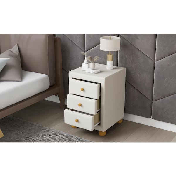 light beige nightstand