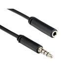 6 ft. 3.5 mm TRRS Male to Female Audio and Microphone Extension Cable