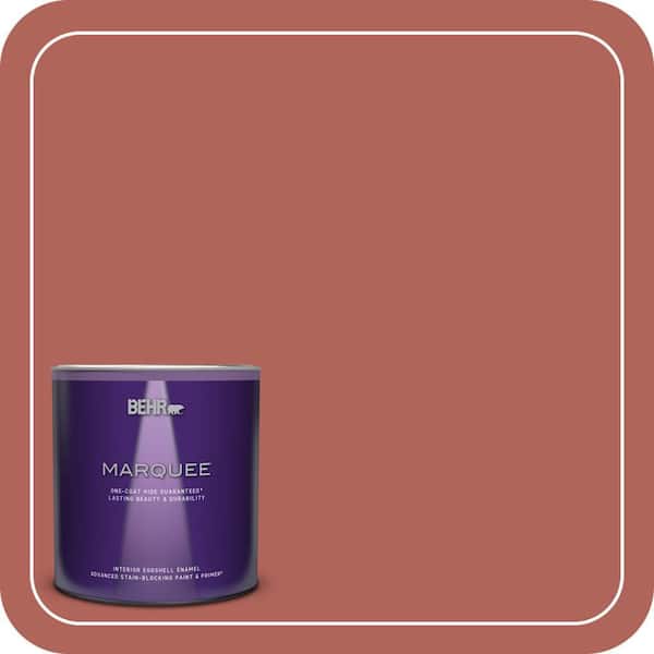 BEHR MARQUEE 1 qt. Home Decorators Collection #HDC-WR15-7 Preserved Petals Eggshell Enamel Interior Paint & Primer