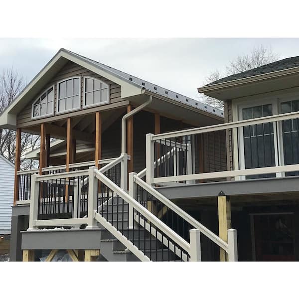 Bellaire 3 ft. H x 96 in. W Tan Vinyl Stair Railing Kit