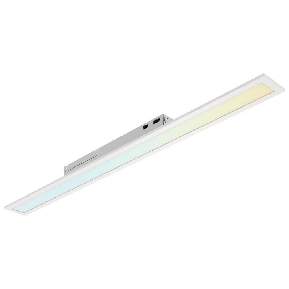 40-Watt 4FT x 4IN Integrated LED Recessed Backlit LED Panel Light, 4CCT, Up to 4400LM, Dimmable, 120-277V, UL Listed price history on PriceWatchPro