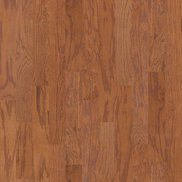 Shaw Take Home Sample - Woodale Oak Saddle Click Hardwood Flooring - 5 in. x 8 in.
