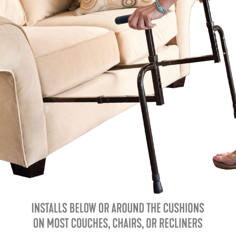 Black Adjustable Universal Stand Assist for Couches and Chairs